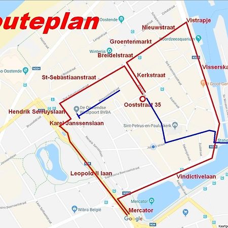 Vakantieappartement Emiel Centrum Oostende Met Garage Εξωτερικό φωτογραφία