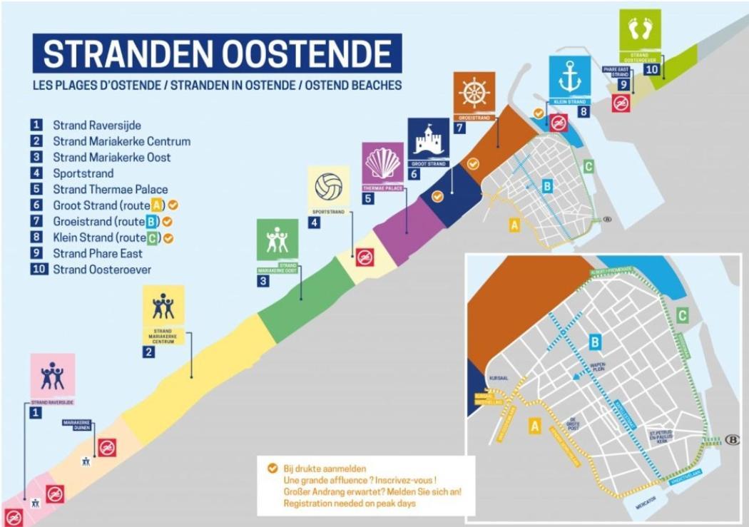 Vakantieappartement Emiel Centrum Oostende Met Garage Εξωτερικό φωτογραφία