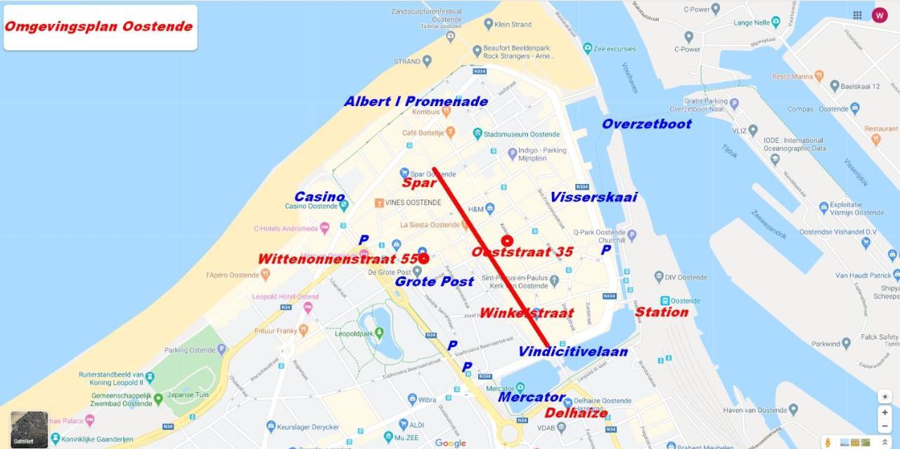 Vakantieappartement Emiel Centrum Oostende Met Garage Εξωτερικό φωτογραφία